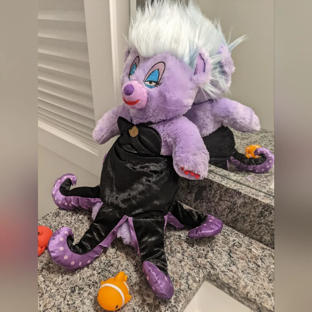 Build a Bear Disney Ursula plush with octopus dress - Picture 2 of 7